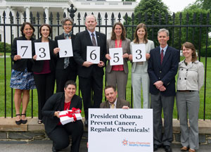 Delivering your cancer prevention message to the White House