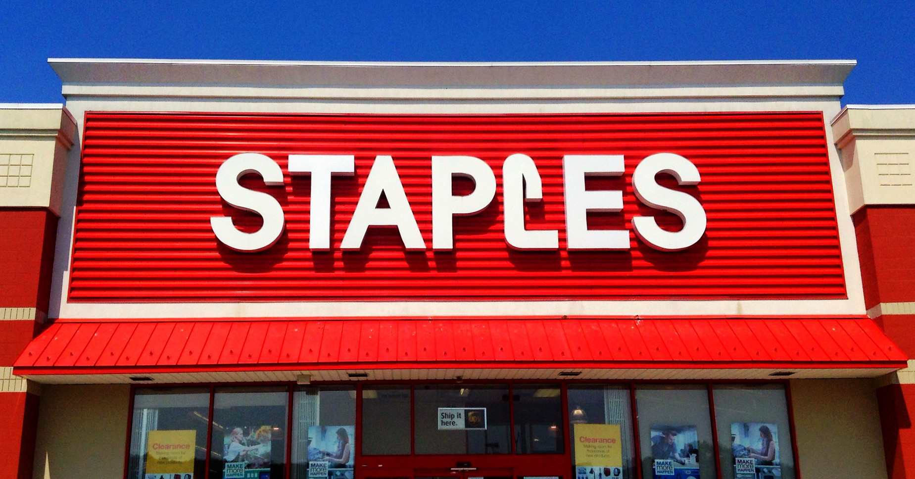 Staples office store